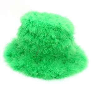  Green Feather Top Hat 