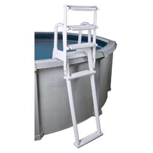 Frame Flip Up Ladder for Above Ground Swimming Pool  Pool Ladders 