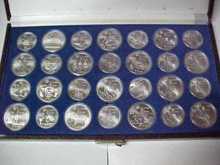   Olympic Silver Set   28 Coins   30.28 Troy Ounces of Silver  