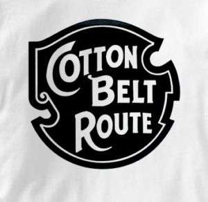 Cotton Belt Route Vintage Logo Railroad T Shirt XL  