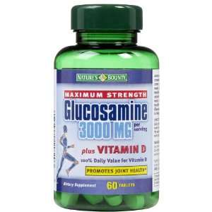   Bounty Max Strength Glucosamine 3,000 mg Tabs