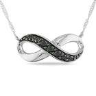 10k White Gold Diamond Necklace  