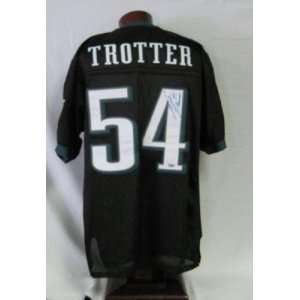  Jeremiah Trotter Autographed Jersey   Eagels PSA DNA 