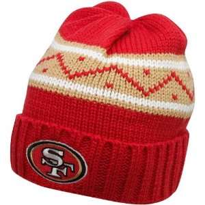  Reebok San Francisco 49ers Cuffed Knit Hat One Size Fits 