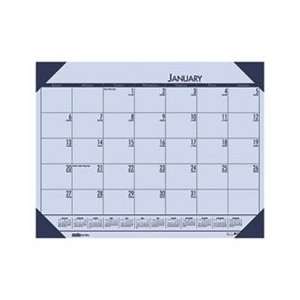   Sunset Orchid Monthly Desk Pad Calendar, 22 x 17, 2012