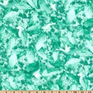  44 Wide Canopy Tour Texture Green Fabric By The Yard 