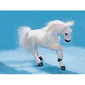 Small Right Leg Up Pony Horse Collectible Figurine lifelike Model New