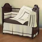hotel style crib bedding set in ecru