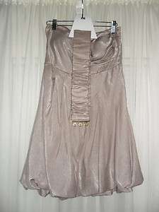 Body Central Strapless Cocktail Dress Size L NWOT  