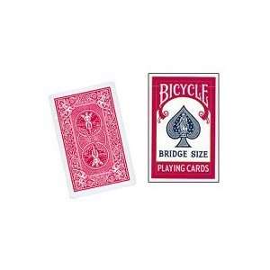  Bicycle Bridge Size Standard Index Playing Cards (Red 