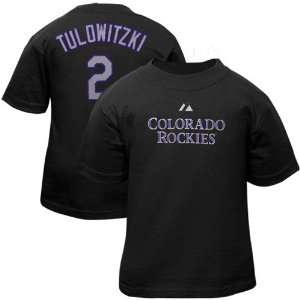 Majestic Troy Tulowitzki Colorado Rockies #2 Infant Player T Shirt 