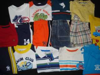 14 awesome pieces and 1 pajama set from baby gap all shorts are 