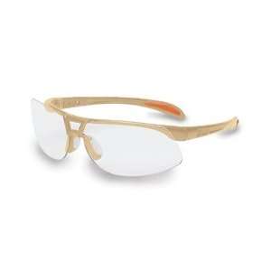Sperian   UVEX Glasses Protege Sandstone Lens   Clear, UVEXtra Anti 