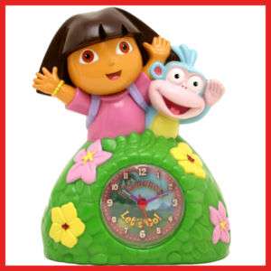 Dora & Boots Coin Bank and Alarm Clock Watch in One  