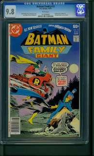   Family #12 (1977) CGC Graded 9.8 Man Bat Marshall Rogers Terry Austin