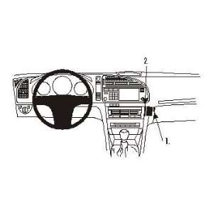  CPH Brodit Saab 9 3 Brodit ProClip Angled mount NOT for dash 