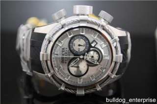   Reserve Bolt Sport Silver Sunray Swiss Chronograph Watch New  