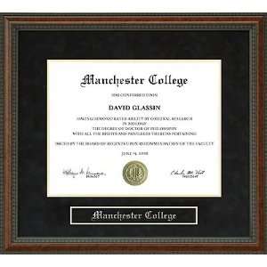  Manchester College (MC) Diploma Frame