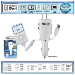 Apple iPod 4 way Travel Supercharger ipods  Sports 