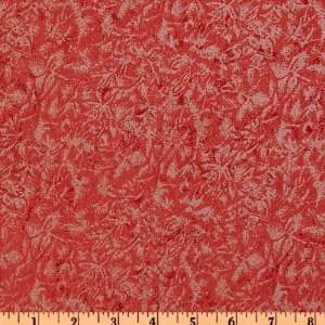  44 Wide Michael Miller Fairy Frost Spice Coral Fabric By 