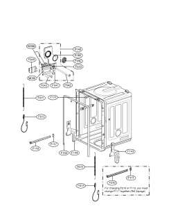 LG Dishwasher Sump assy Parts  Model LDF7810ST  PartsDirect