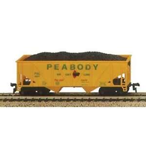   (Model Power)   36 Hopper w/Coal Peabody HO (Trains) Toys & Games