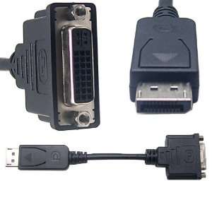   DP Output to DVI Converter Adapter 15cm for Mac A034