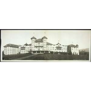  Panoramic Reprint of Hotel Potter, Santa Barbara