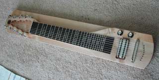   string 22 5 scale lap steel guitar american maple alumitone pickup