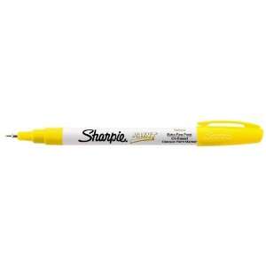  Sharpie Paint Pen (Oil Based)   Color Yellow   Size 