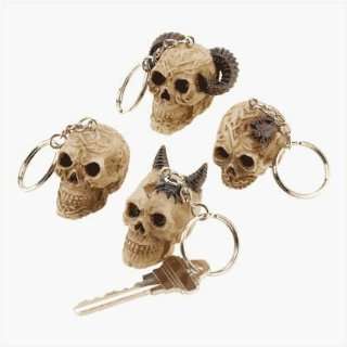  Sinister Skull Keychains   Style 39827