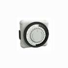  Heavy Duty Indoor 24 Hour Mini Light Timer with 2 Prong Outlet