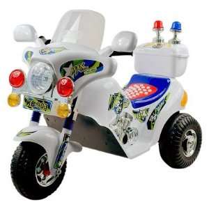 Trademark Global Lil Rider Police Motorcycle Battery 