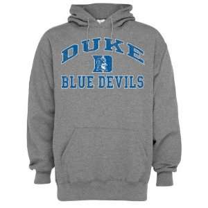  Duke Blue Devils Old School Grey Vintage Hoodie Sports 