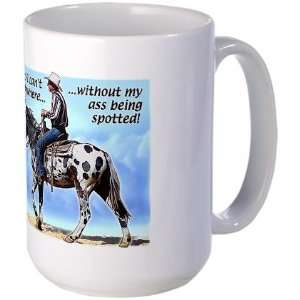  Appaloosa Mule Large Mug by  