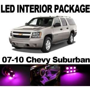   07 10 PINK 6x SMD LED Interior Bulb Package Combo Deal Automotive