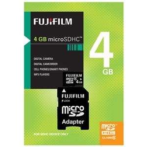  Fuji Film USA, 4GB microSDHC Memory Card (Catalog Category 