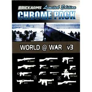  BrickArms Limited Edition Chrome Pack World @ War v3 Toys 