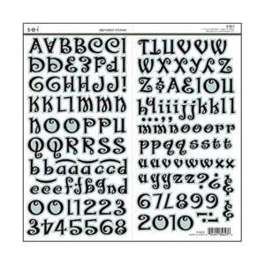   Kringle Cardstock Alphabet Sticker Alphabet Stickers; 3 Items/Order