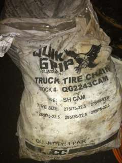 Quick Grip By Security Truck Tire Chains #QG2243CAM  