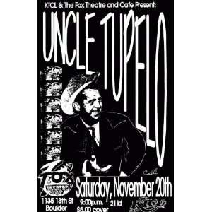 Uncle Tupelo Boulder 1993 Concert Poster wilco son volt  
