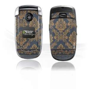  Design Skins for Samsung X660   Blue Barock Design Folie 