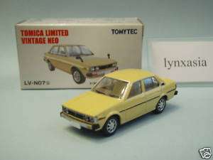 Tomica Vintage LV N07B Toyota Corolla 1500GL curio  