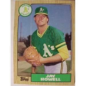 1987 Topps #391 Jay Howell 