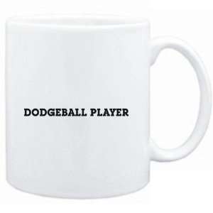  Mug White  Dodgeball Player SIMPLE / BASIC  Sports 