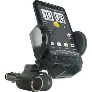  Universal 3 In 1 Smartphone Mount w/USB Charge Port 