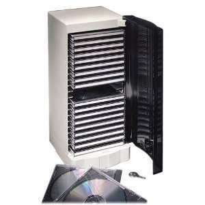  CD Tower 20 Capacity With Lock Electronics