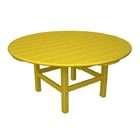   Earth Friendly Outdoor Patio Conversation Table   Sunshine Yellow
