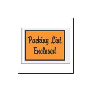 Packing List Enclosed Envelopes