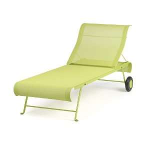   Dune Sun Lounger With Wheels   Simple weave Patio, Lawn & Garden